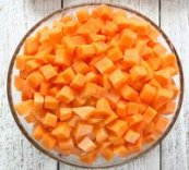 Carrot cubes